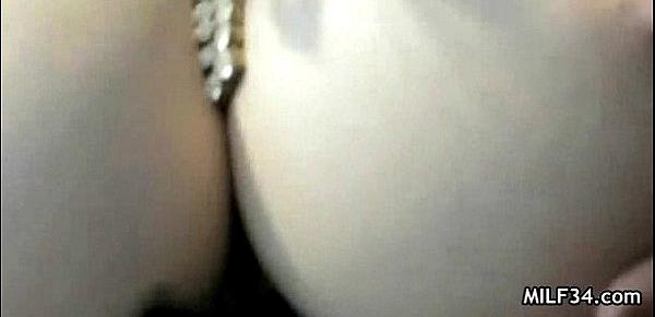 Stressed out MILF with a SEXY body gets a happy ending massage